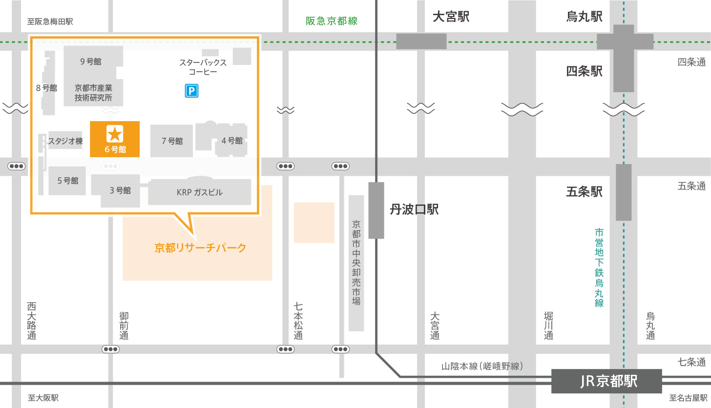 スフェラ−株式会社　本社地図